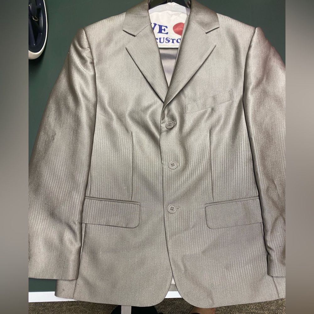 Boys 2 pc Suit Jacket & Vest